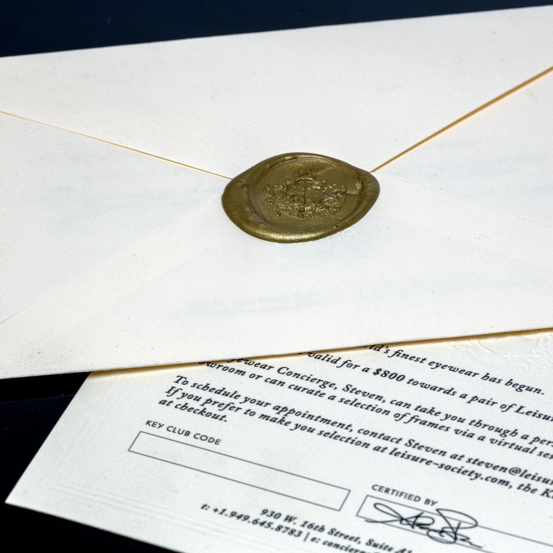 Gift Certificate