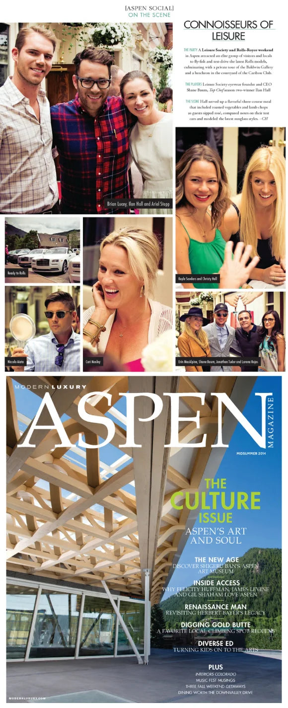 Leisure Society Featured in Modern Luxury Aspen Magazine