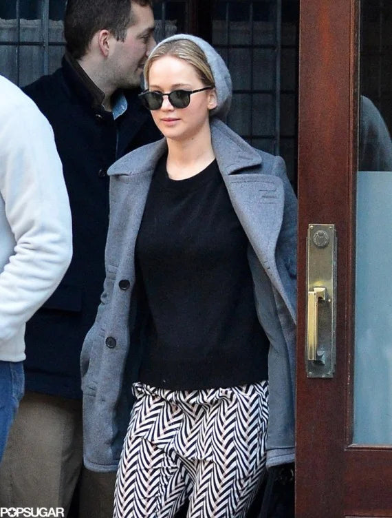 Jennifer Lawrence spotted in her Byron Sunglasses