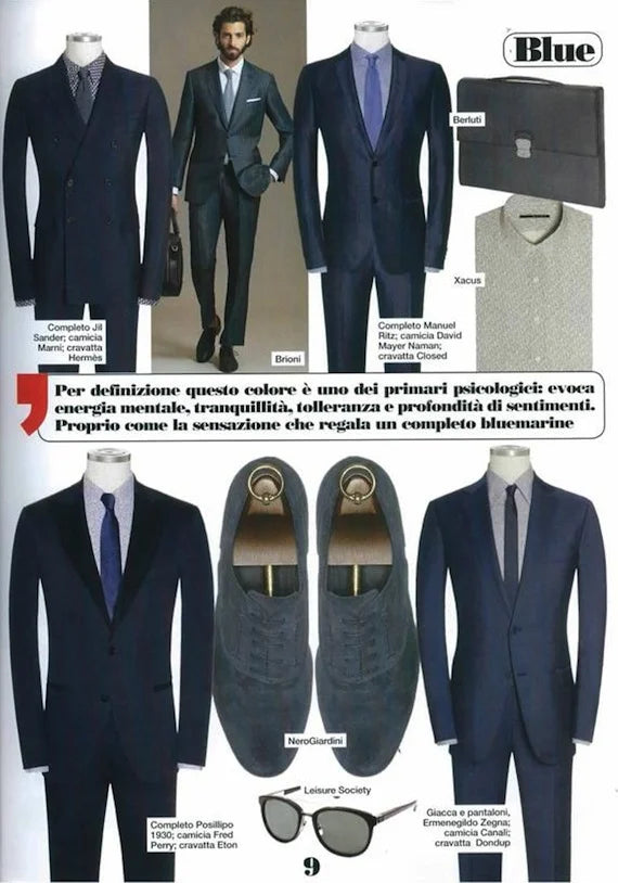 Leisure Society featured in L’Uomo Vouge’s Fashon Guide