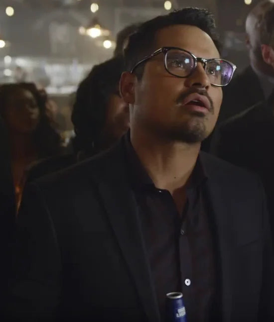 Michael Peña wearing the Whittaker during Bud Light Superbowl commercial