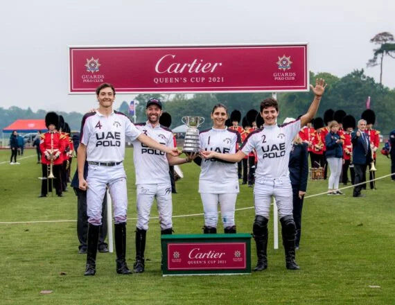 Leisure Society Polo Ambassador Tommy Beresford and the UAE Polo Team win the Cartier Queen’s Cup