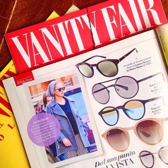 Jennifer Lawrence wearing the Byron in Vanity Fair