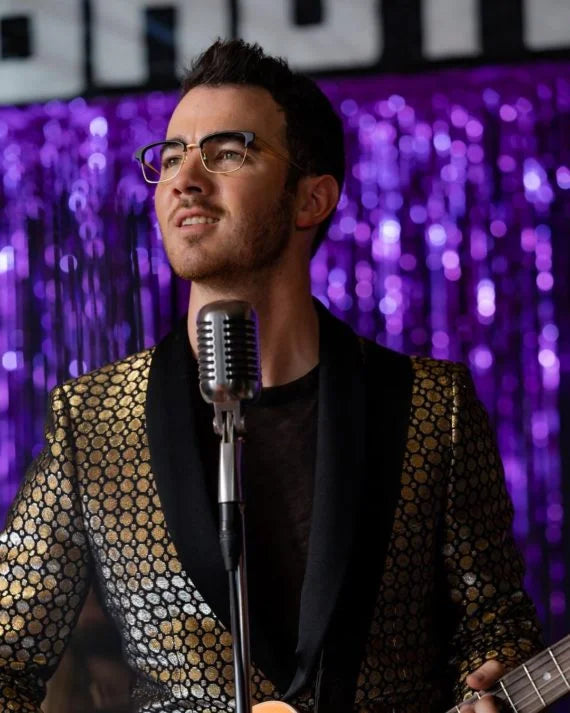 Kevin Jonas wearing Leisure Society in “What A Man Gotta Do” Music Video