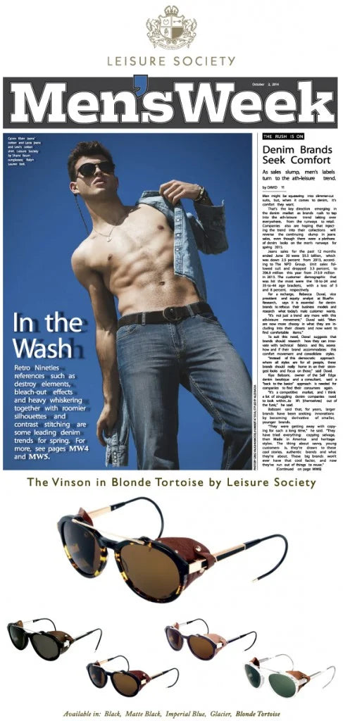 The Vinson Frames Land the Cover of WWD Men’s Week