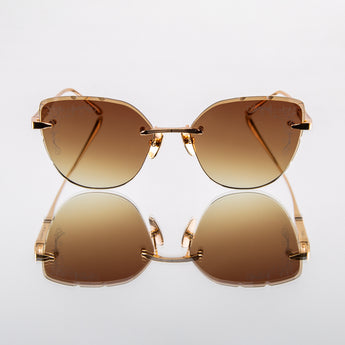 Leisure Society Avalon 24K Gold Sunglasses