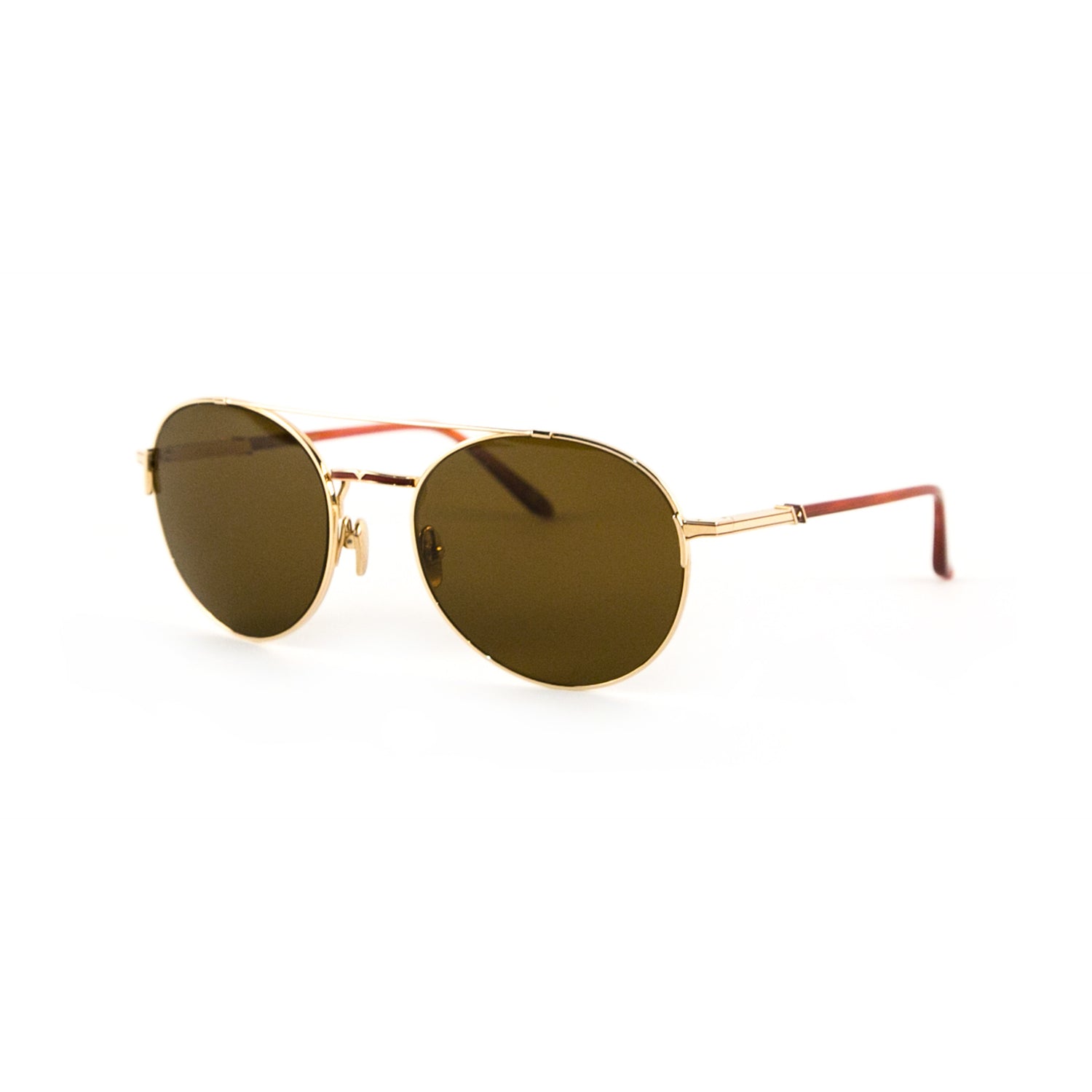 Hahn Antique Silver / 12K (Green Lens)